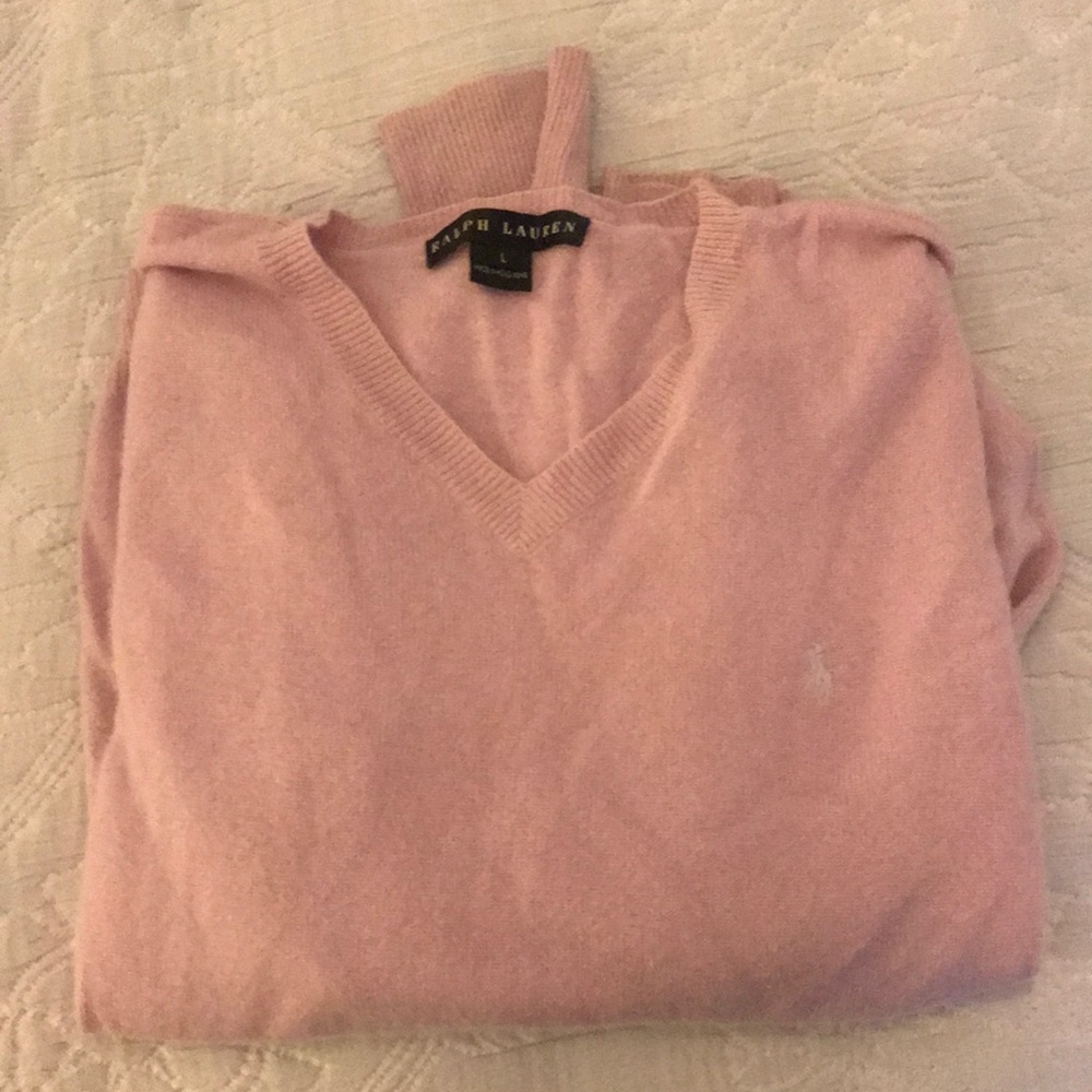 100% Cashmere Ralph Lauren oversized sweater